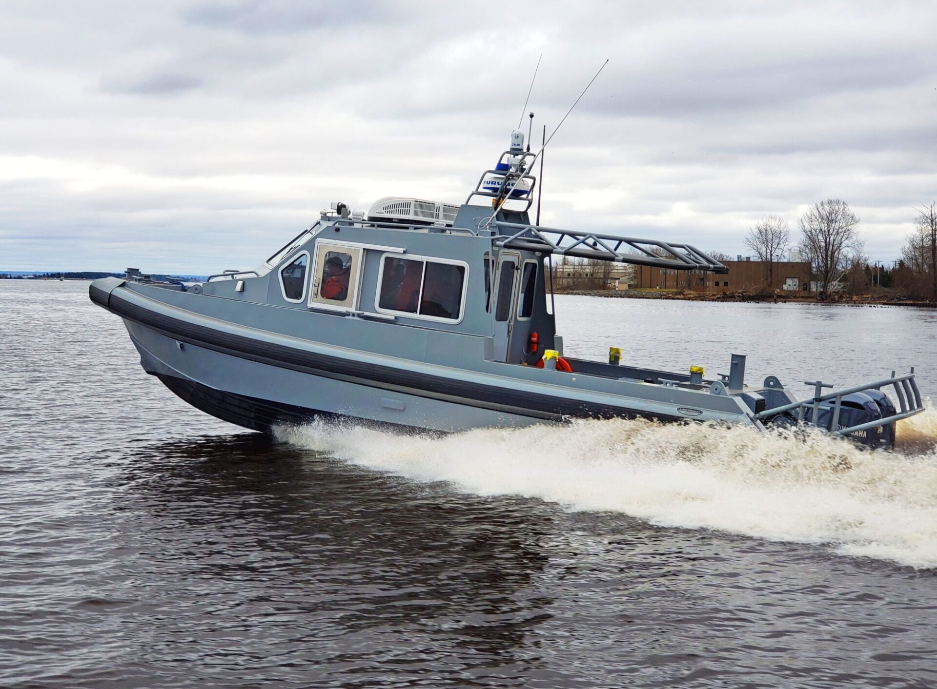 Lake Assault Boats Delivers the First of up to 119 Anti-Terrorism Patrol Craft to the U.S. Navy